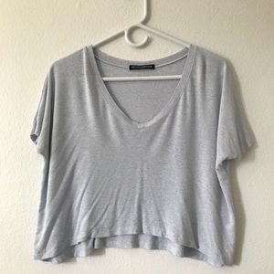 blue/grey loose t shirt